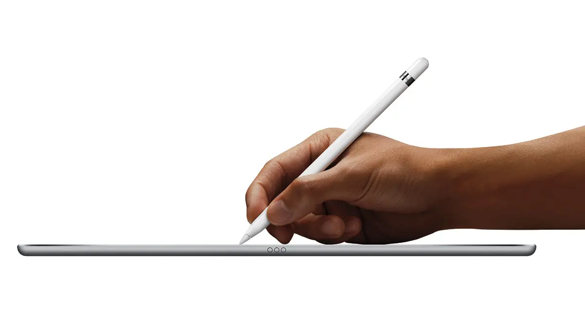 Apple Pencil drawing on the 12.9-inch iPad Pro